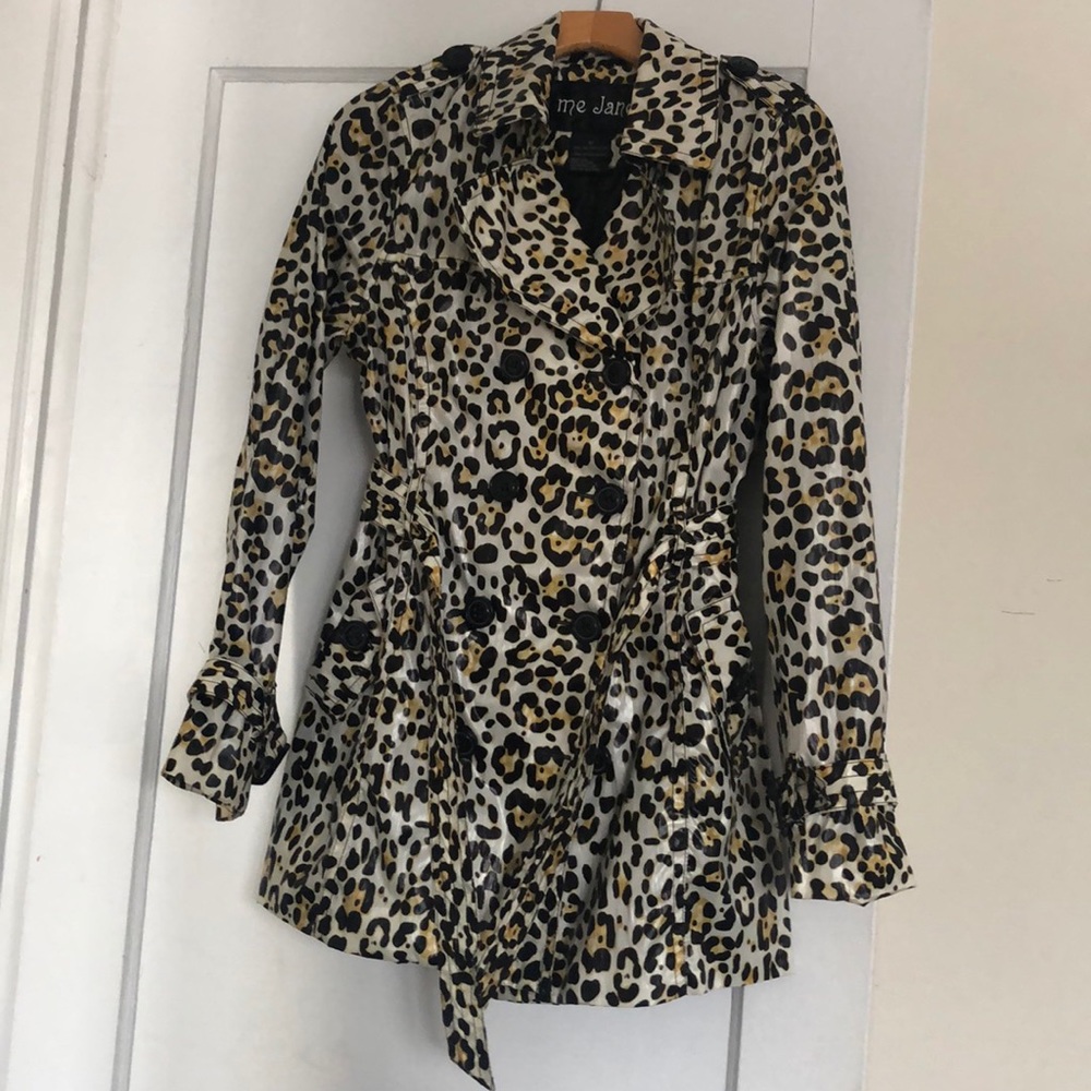 Leopard Rain Coat